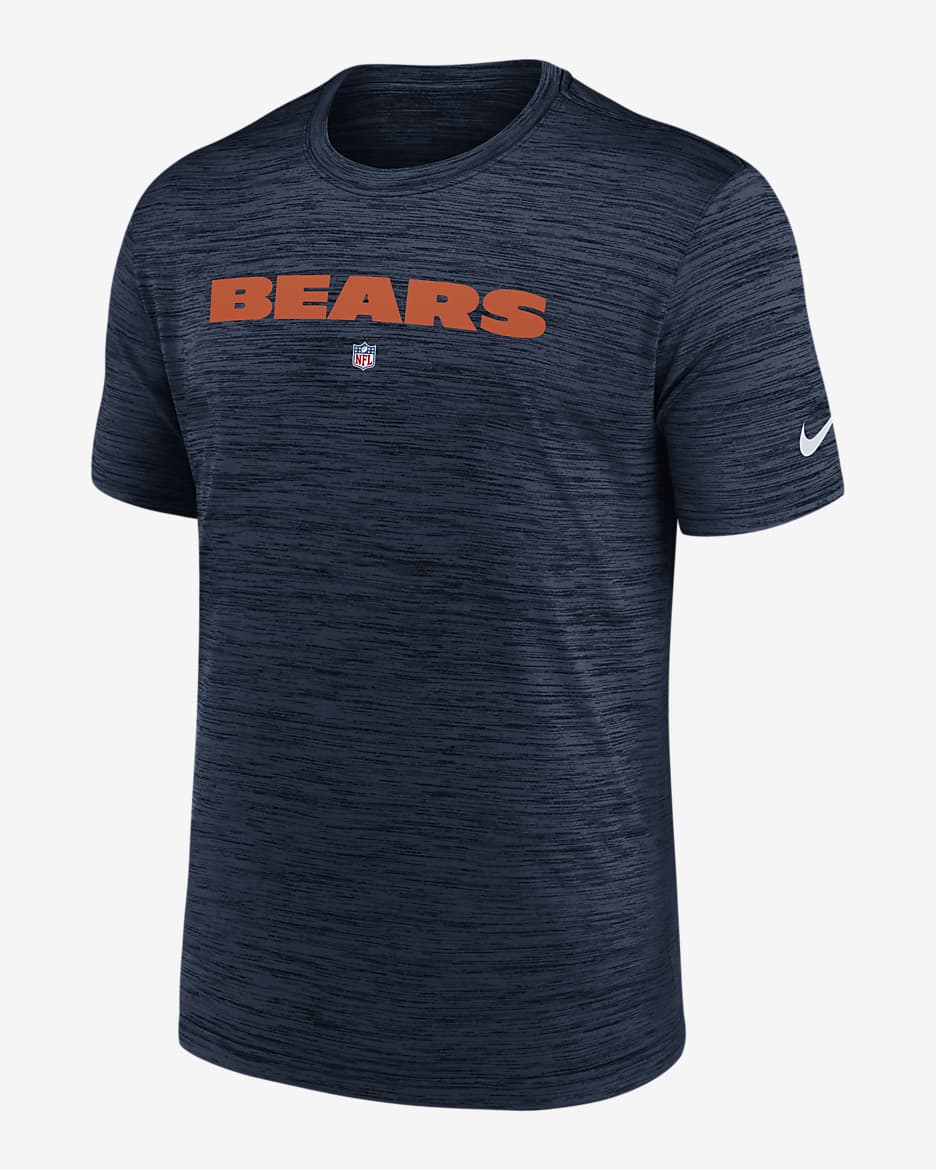 Nike Dri-FIT Sideline Velocity (NFL Chicago Bears) Men's T-Shirt - Navy