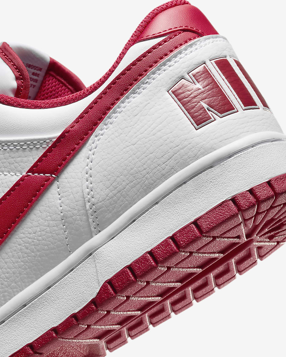 Nike Big Low Men's Shoes - White/Gym Red