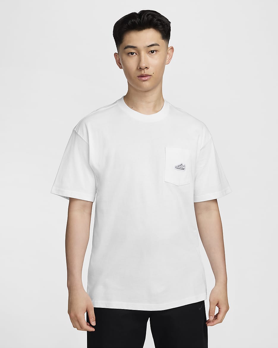 Nike Sportswear Max90 男款 T 恤 - 白色