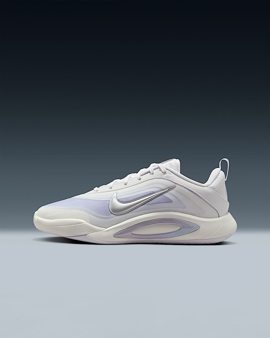 A'One "OG Pearl" A'ja Wilson Big Kids' Basketball Shoes - White/Off White/Pure Platinum/Summit White
