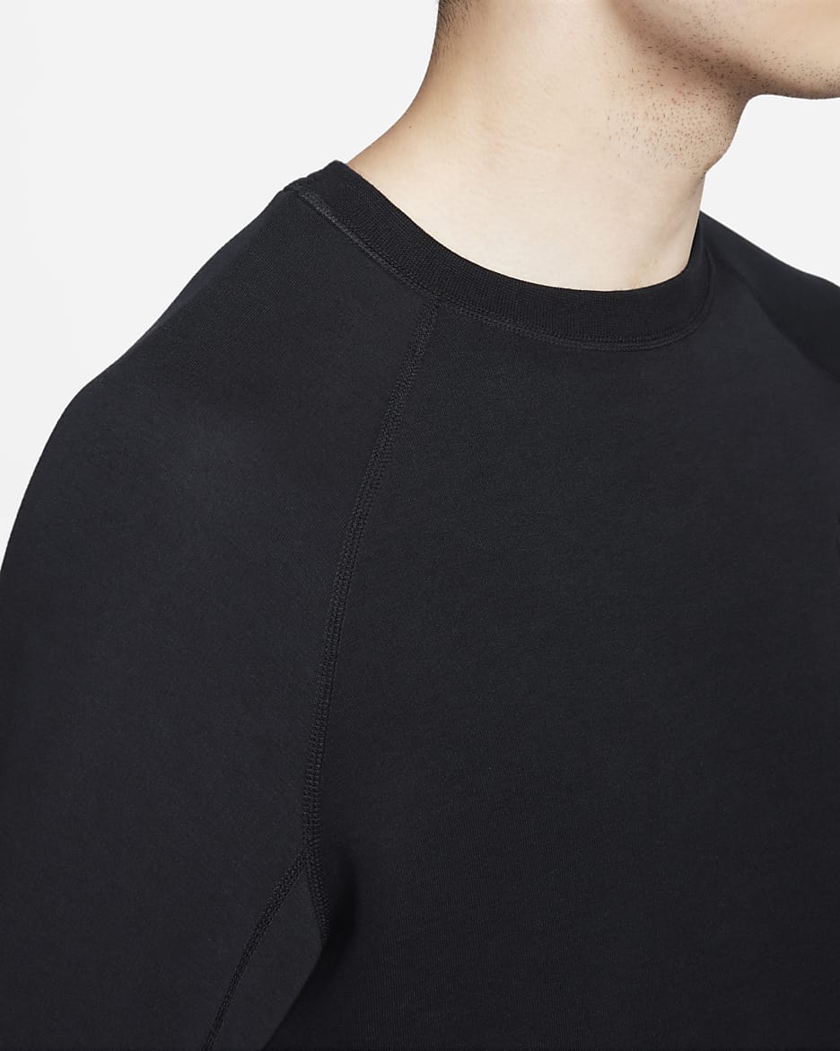 Nike Sportswear Tech Fleece Men's Crew - Black/Black