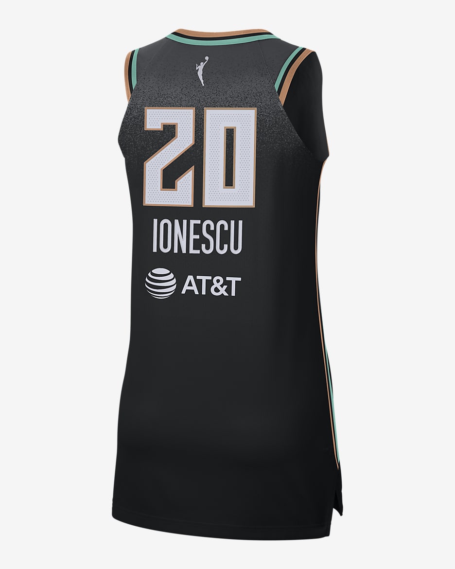 New York Liberty Explorer Edition Nike Dri-FIT ADV WNBA Authentic Jersey - Black