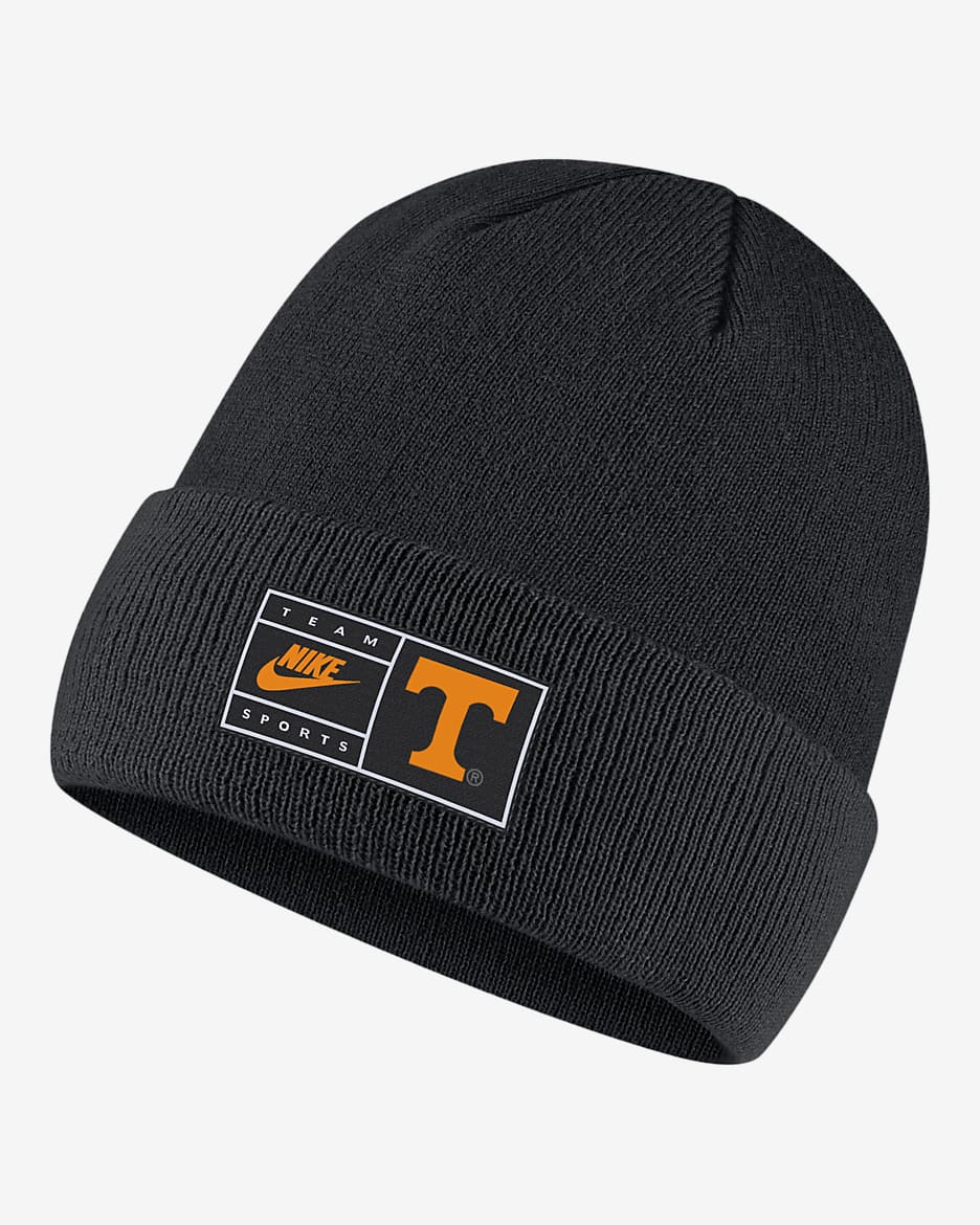 Tennessee Nike College Beanie - Black