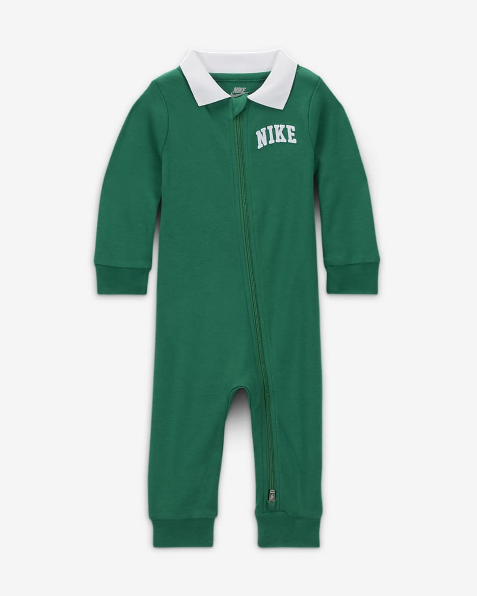 Nike Sportswear Baby (0-9M) Polo Coverall - Malachite