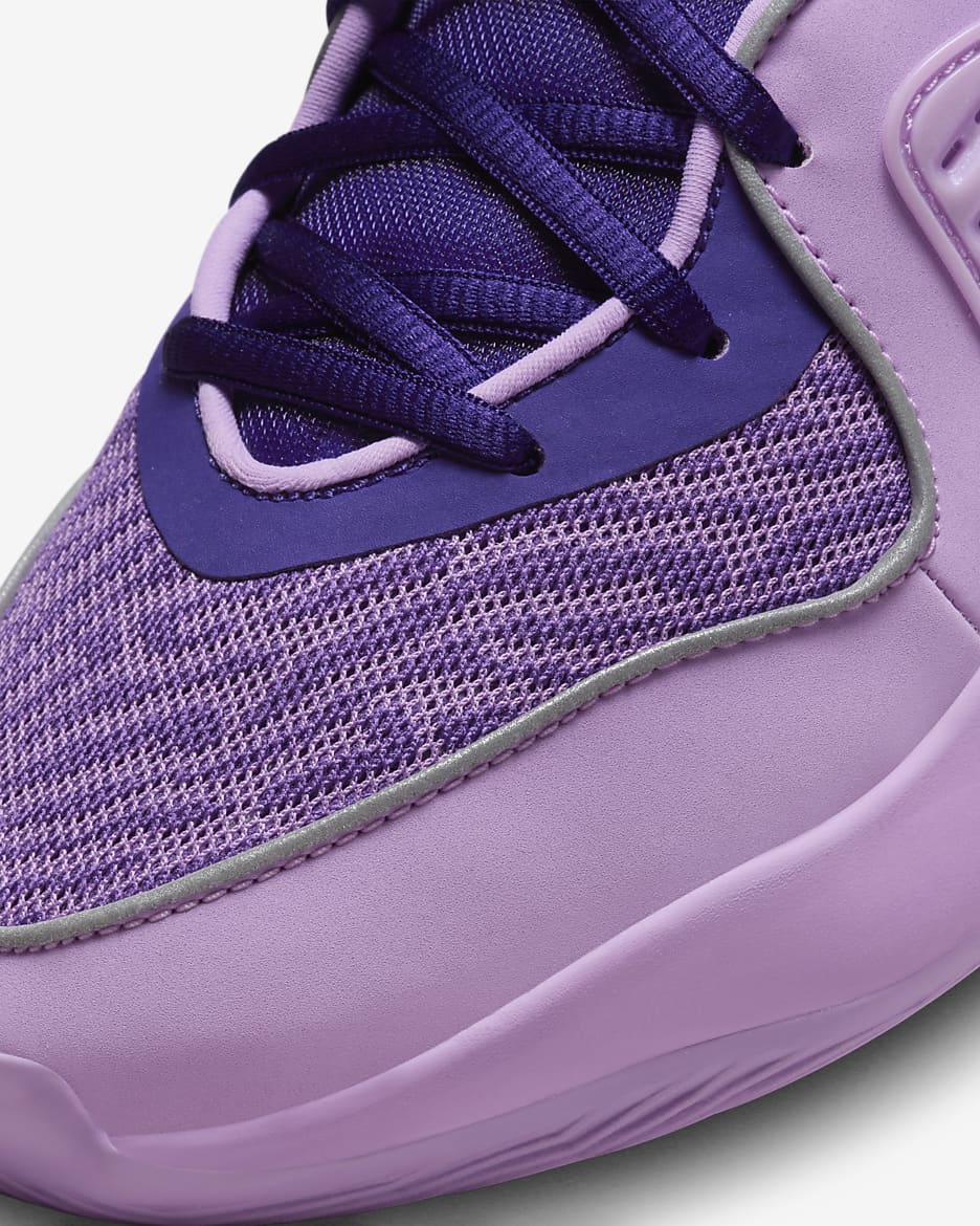 KD16 "B.A.D." Basketball Shoes - Field Purple/Rush Fuchsia