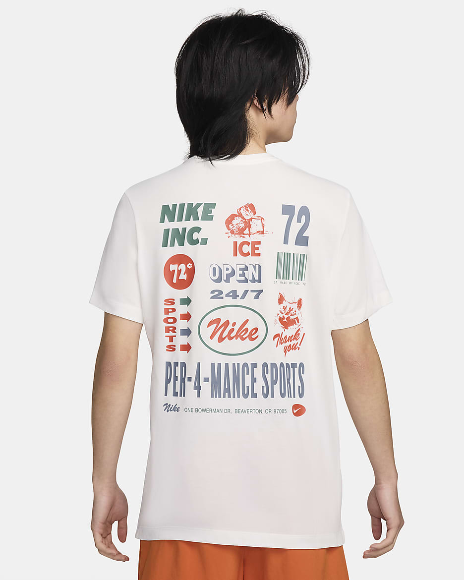 ナイキ メンズ Dri-FIT フィットネス Tシャツ - セイル