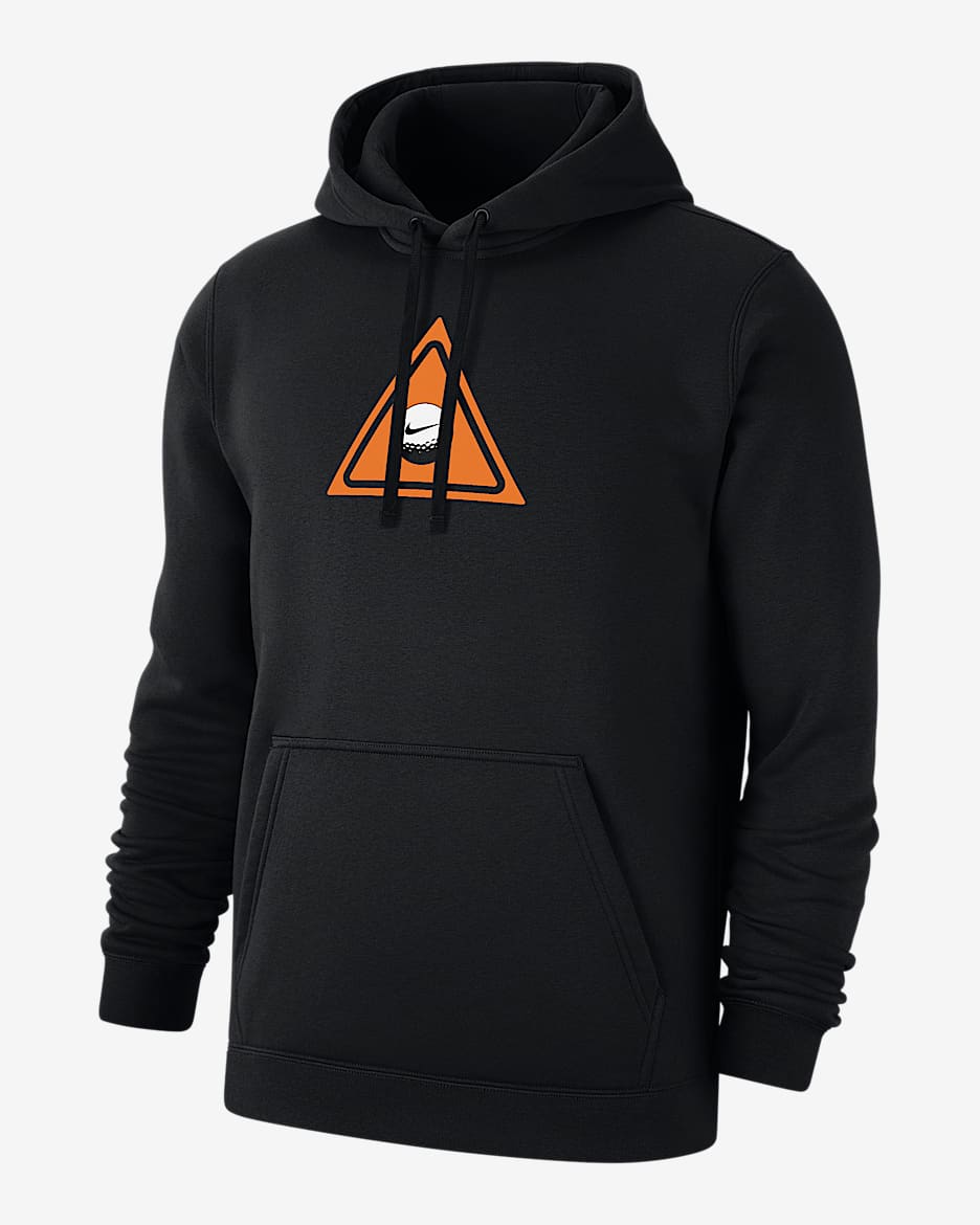 Nike Club Men's Golf Pullover Hoodie - Black