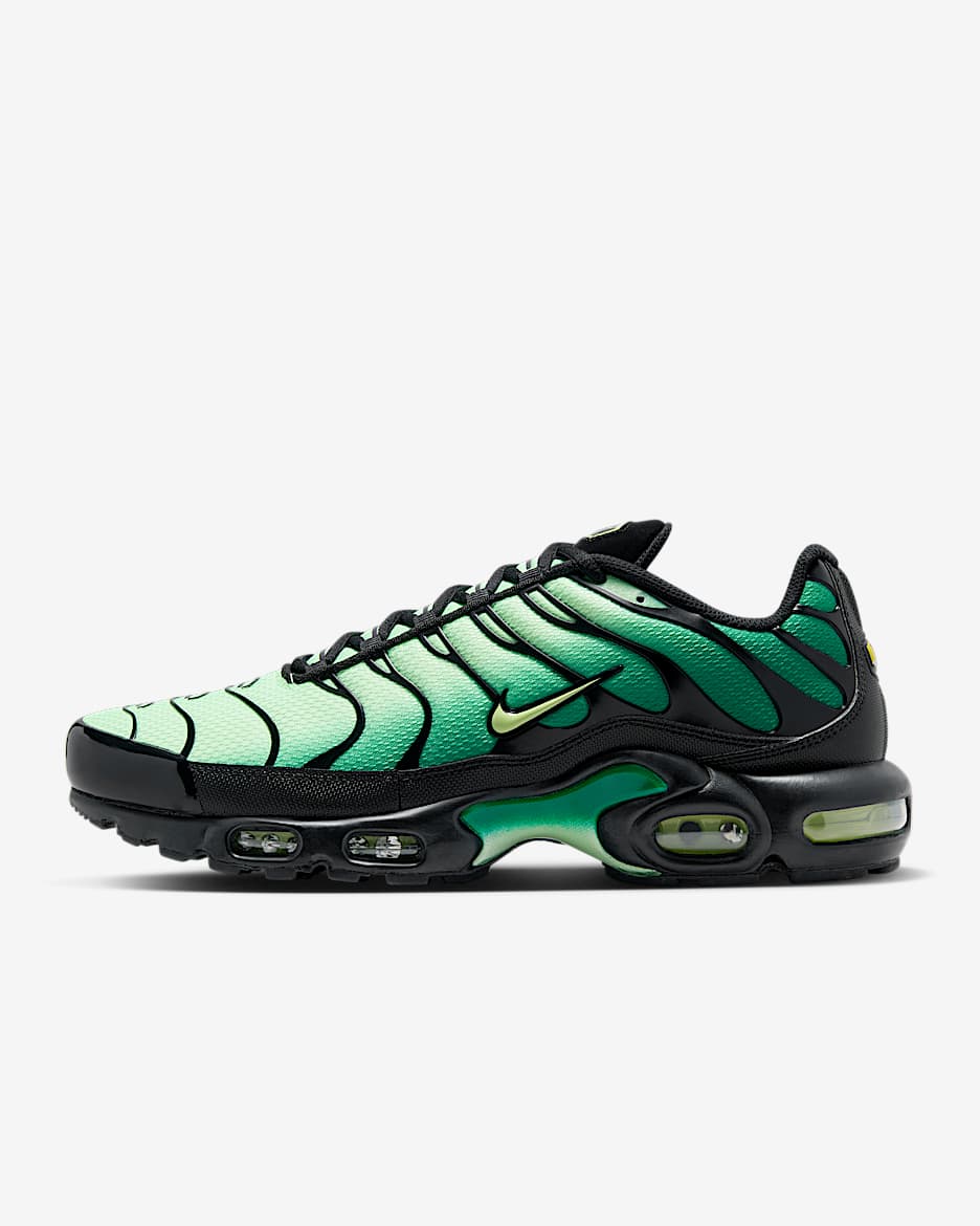 Tenis para hombre Nike Air Max Plus - Verde vapor/Malaquita/Negro/Toque de limón claro