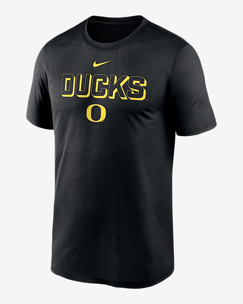 Oregon Sideline Legend Men's Nike Dri-FIT College T-Shirt - Black