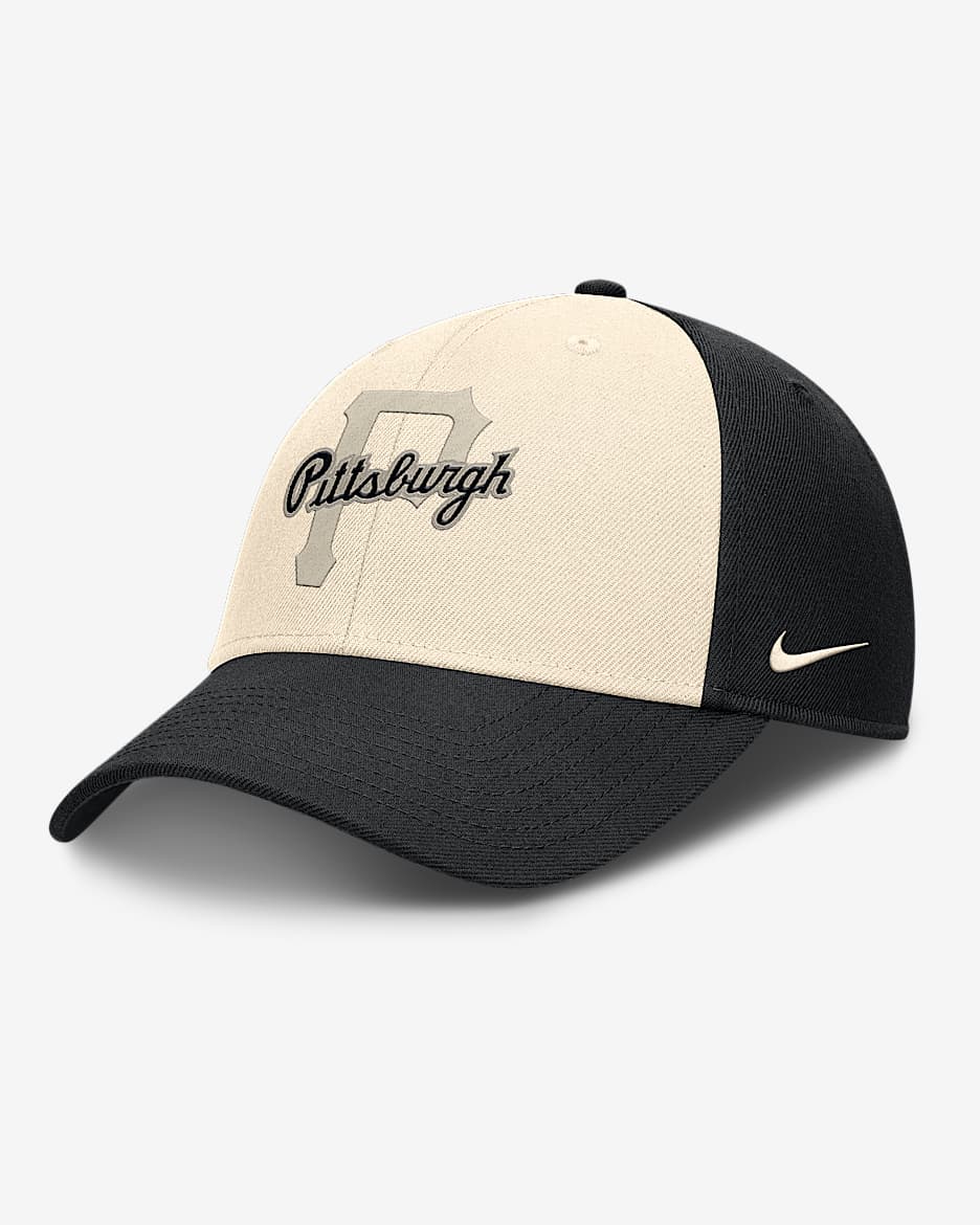 Pittsburgh Pirates Statement Club Men's Nike Dri-FIT MLB Adjustable Hat - Black
