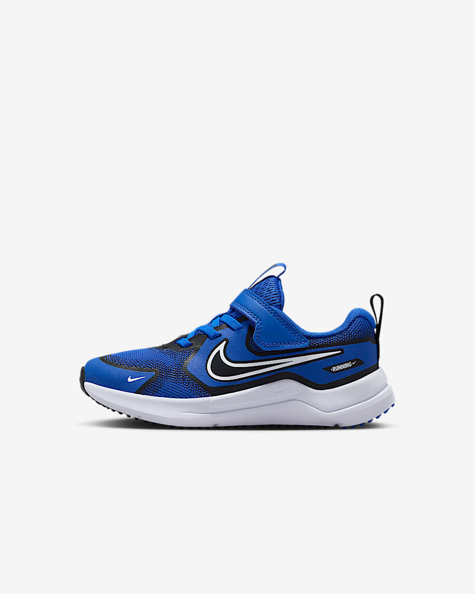 Nike Cosmic Runner Younger Kids' Shoes - Game Royal/Black/White