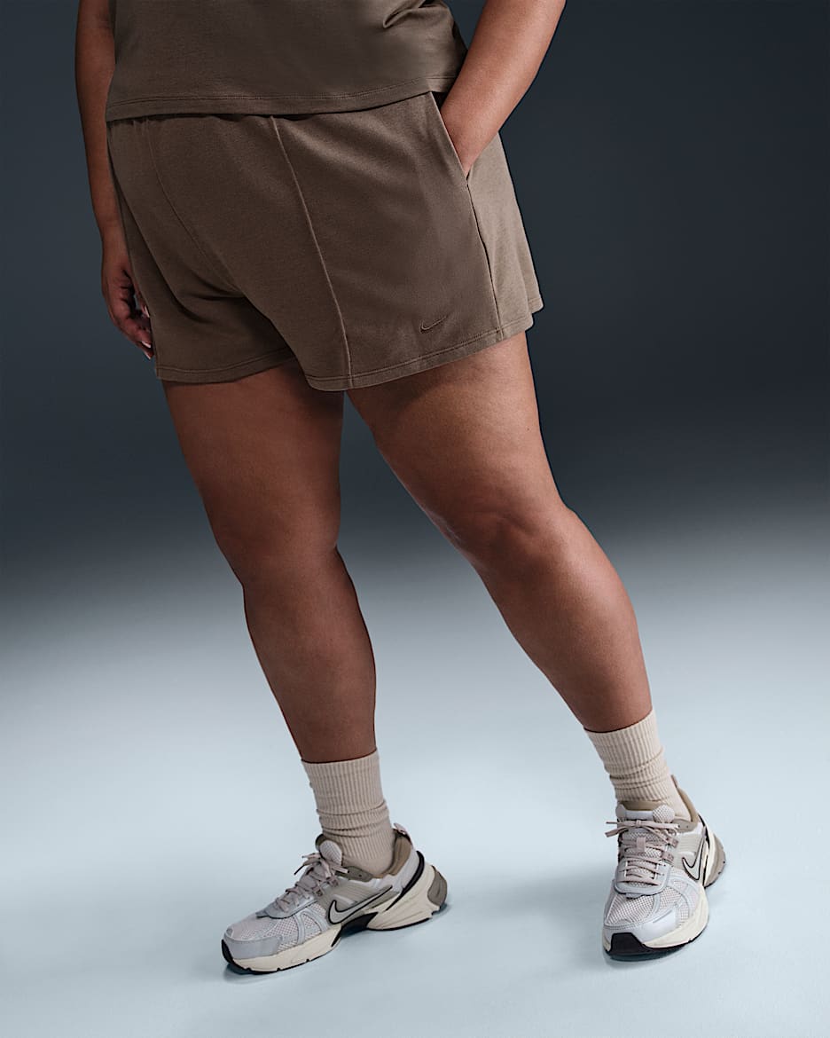 Nike Sportswear Chill Terry Women's Mid-Rise 4" French Terry Shorts (Plus Size)
