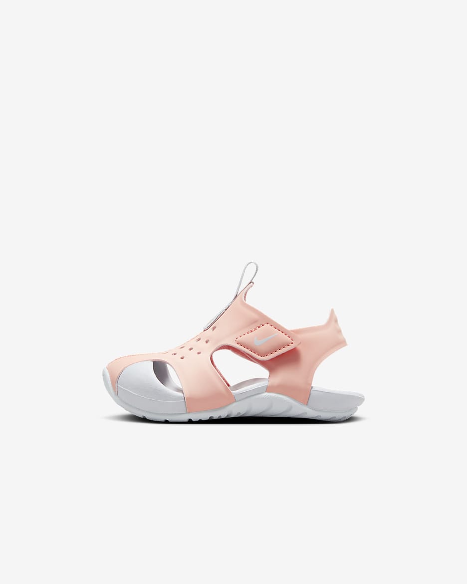 Nike Sunray Protect 2 嬰幼兒涼鞋 - Arctic Orange/Pure Platinum