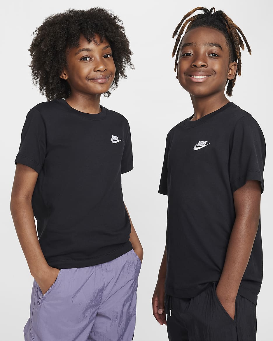 Nike Sportswear T-Shirt für ältere Kinder - Schwarz