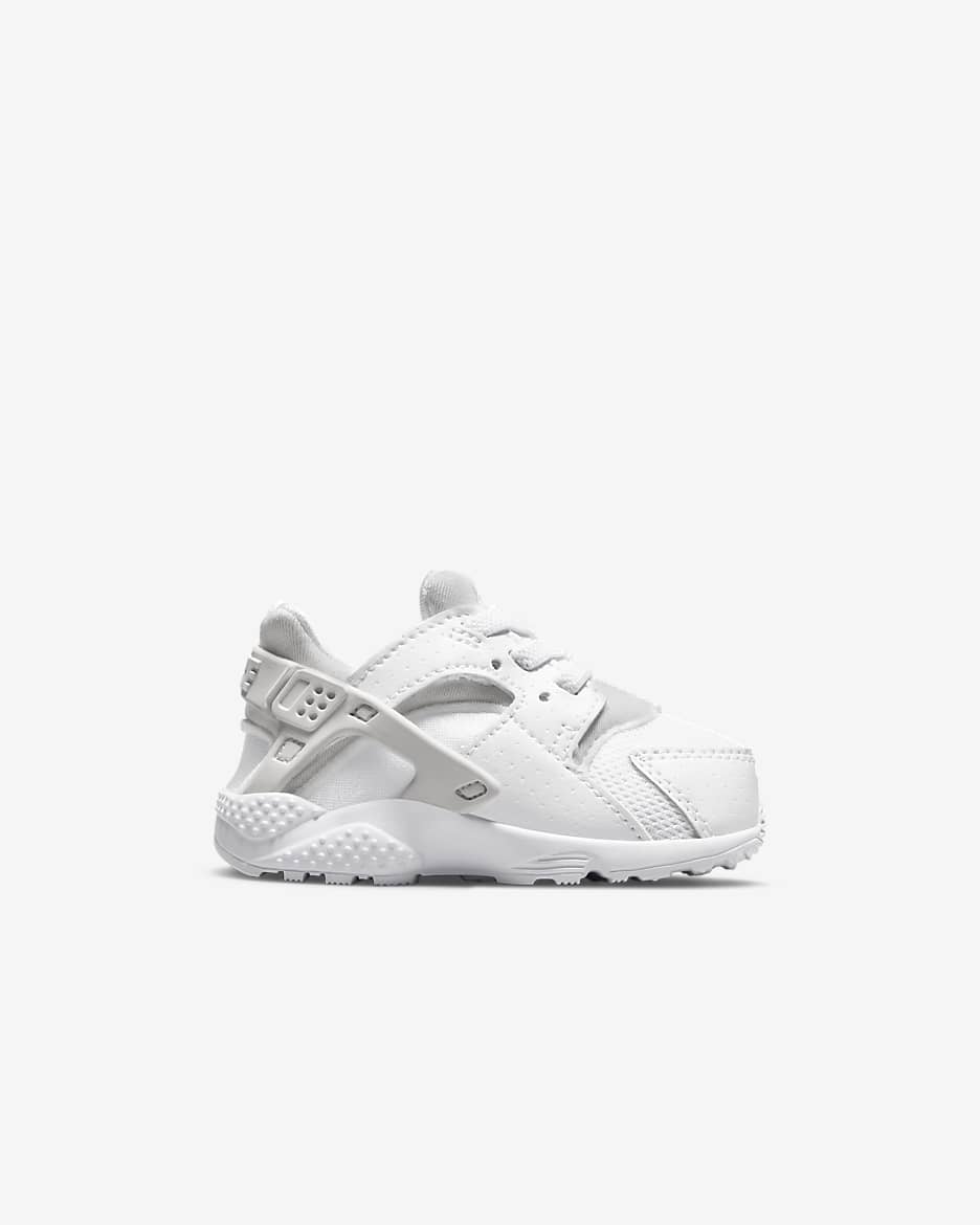 Nike Huarache Run Baby/Toddler Shoes - White/Pure Platinum/White