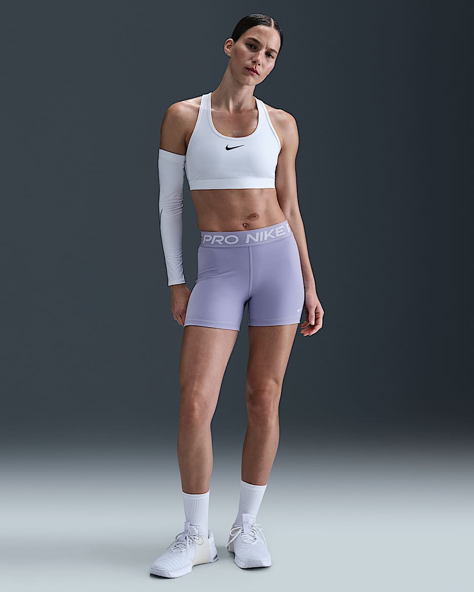 Nike Pro 365 Women's 5" Shorts - Lilac Ice/White