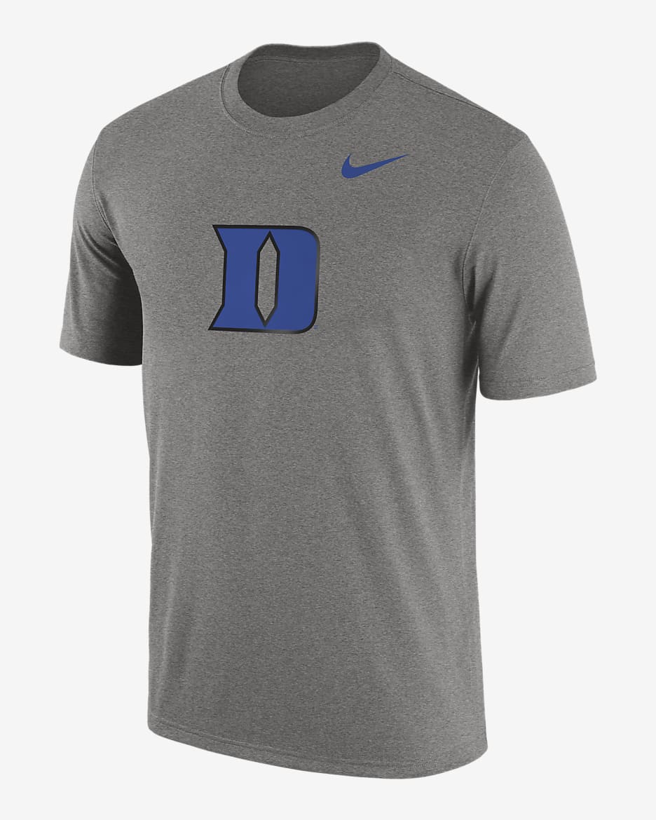 Duke Men's Nike College T-Shirt - Dark Grey Heather