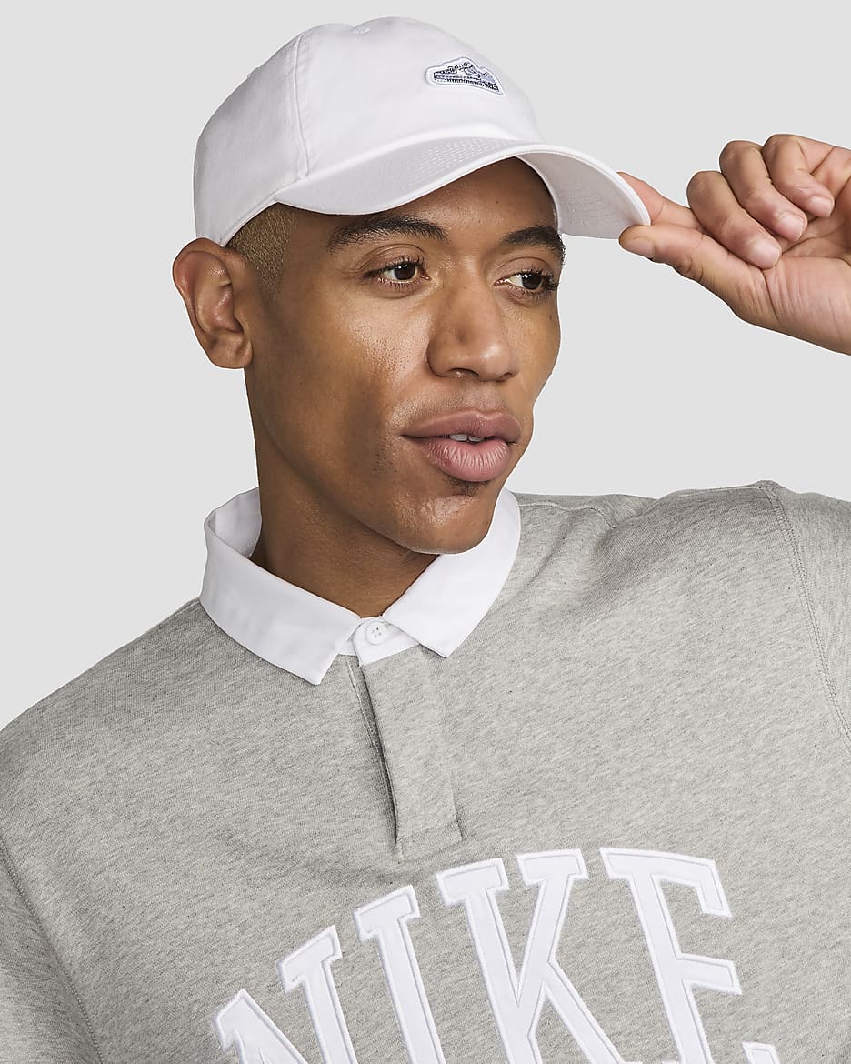 Gorra sense estructura Nike Club - Blanc