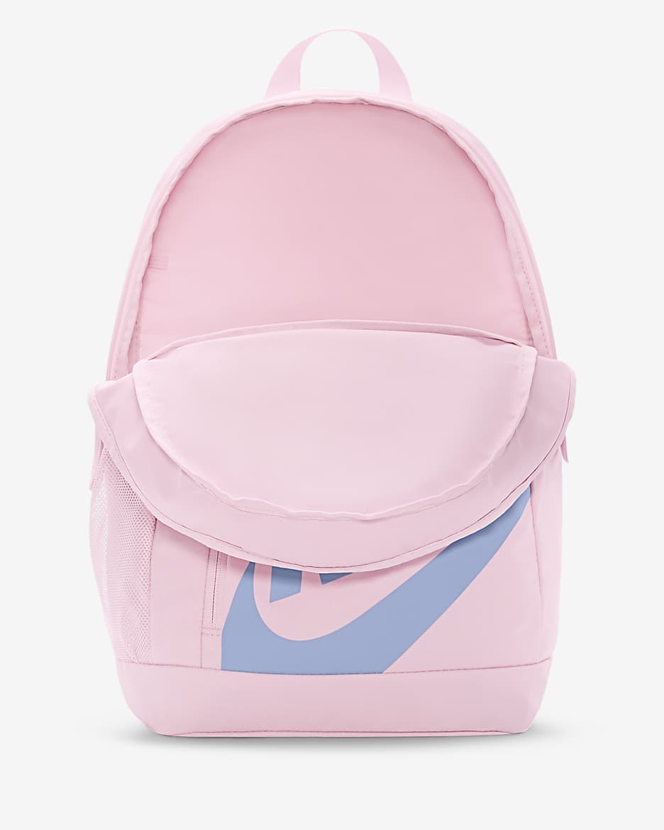 Nike Elemental Kids' Backpack (20L) - Pink Foam/Pink Foam/Cobalt Bliss