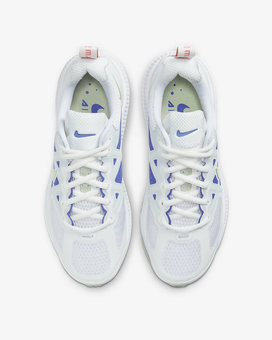 Nike Air Max Genome Women's Shoes - White/Summit White/Sapphire/Lime Ice