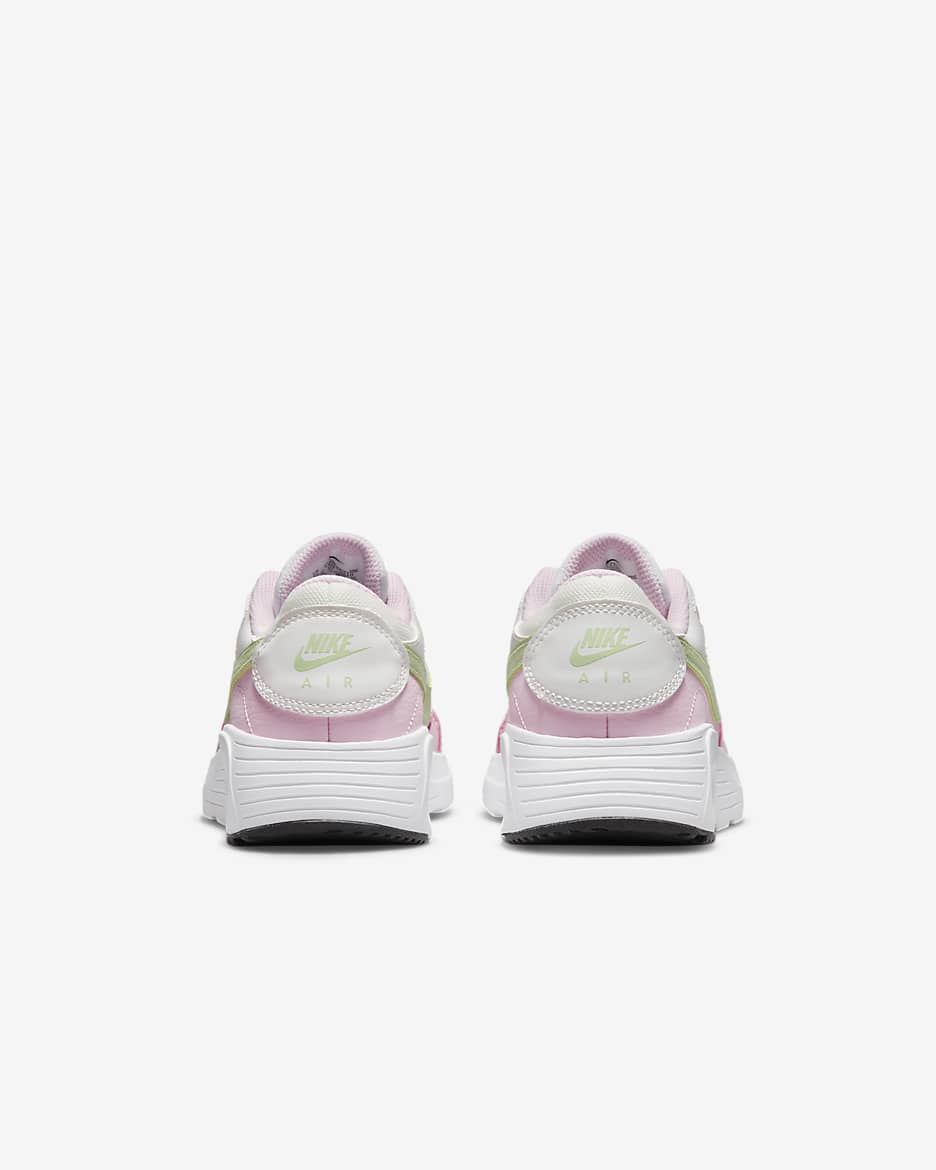 Nike Air Max SC Big Kids' Shoe - Summit White/Pink Foam/Black/Honeydew