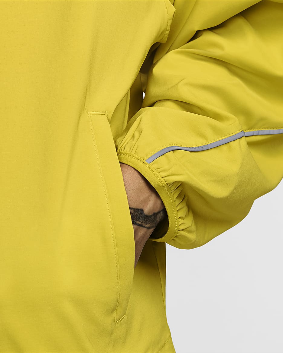 Nike x Patta Running Team Men's Full-Zip Jacket - Saffron Quartz