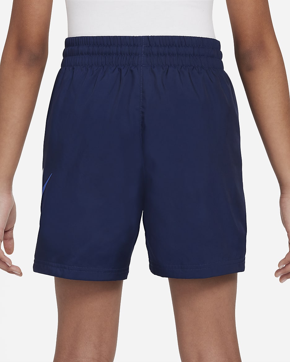 Nike Sportswear Older Kids' Woven Shorts - Midnight Navy