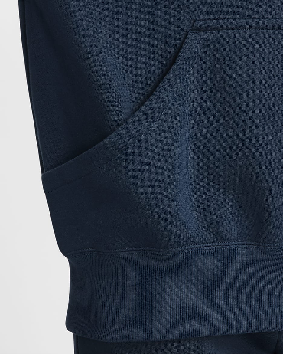 Felpa pullover oversize con cappuccio Nike Sportswear Phoenix Fleece – Donna - Armory Navy/Sail