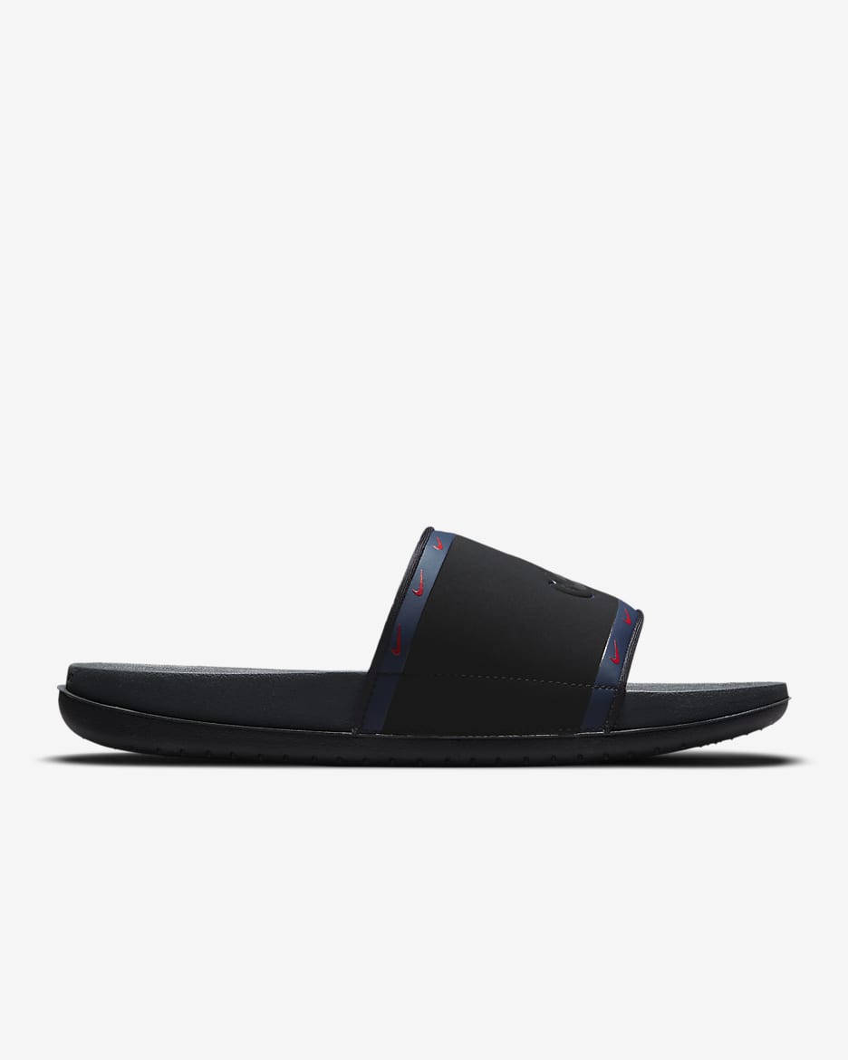 Nike Offcourt (MLB Atlanta Braves) Slide - Black/Midnight Navy/Sport Red/Anthracite