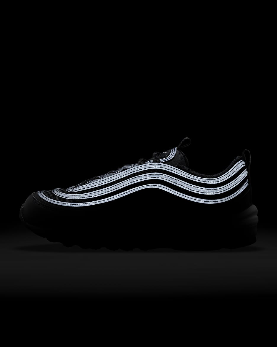 Chaussure Nike Air Max 97 pour Femme - Noir/Noir/Blanc