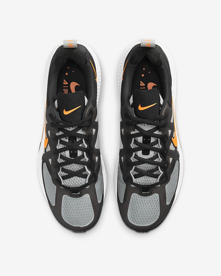 Nike Air Max Genome Men's Shoes - Black/Grey Fog/White/Total Orange