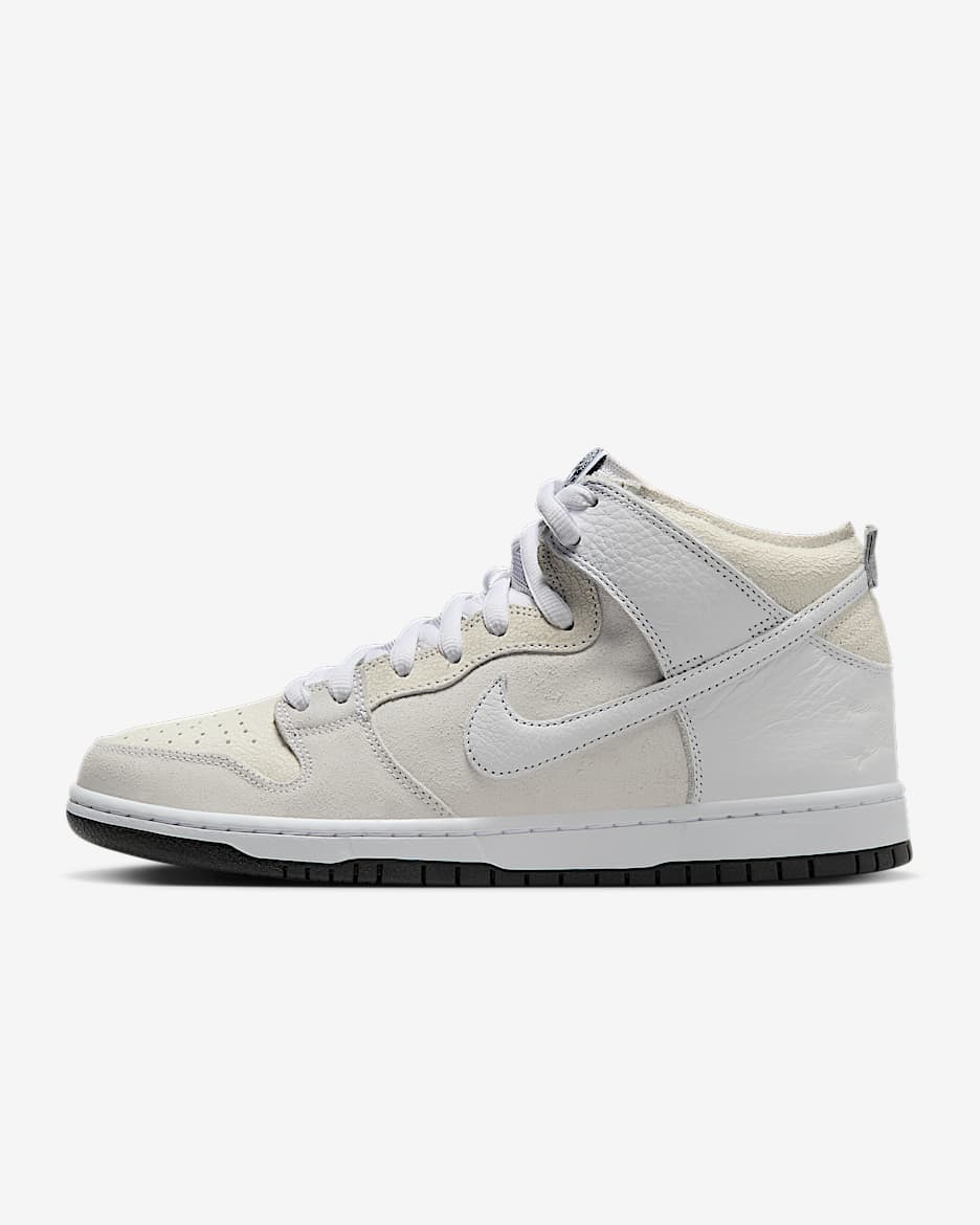 Nike SB Dunk High x Antihero Men's Shoes - White/Black/White