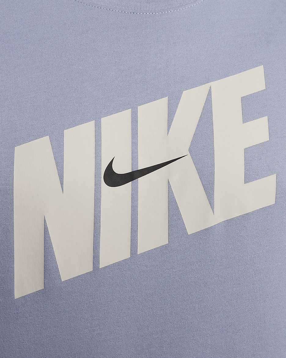 Nike Camiseta deportiva Dri-FIT - Hombre - Ashen Slate