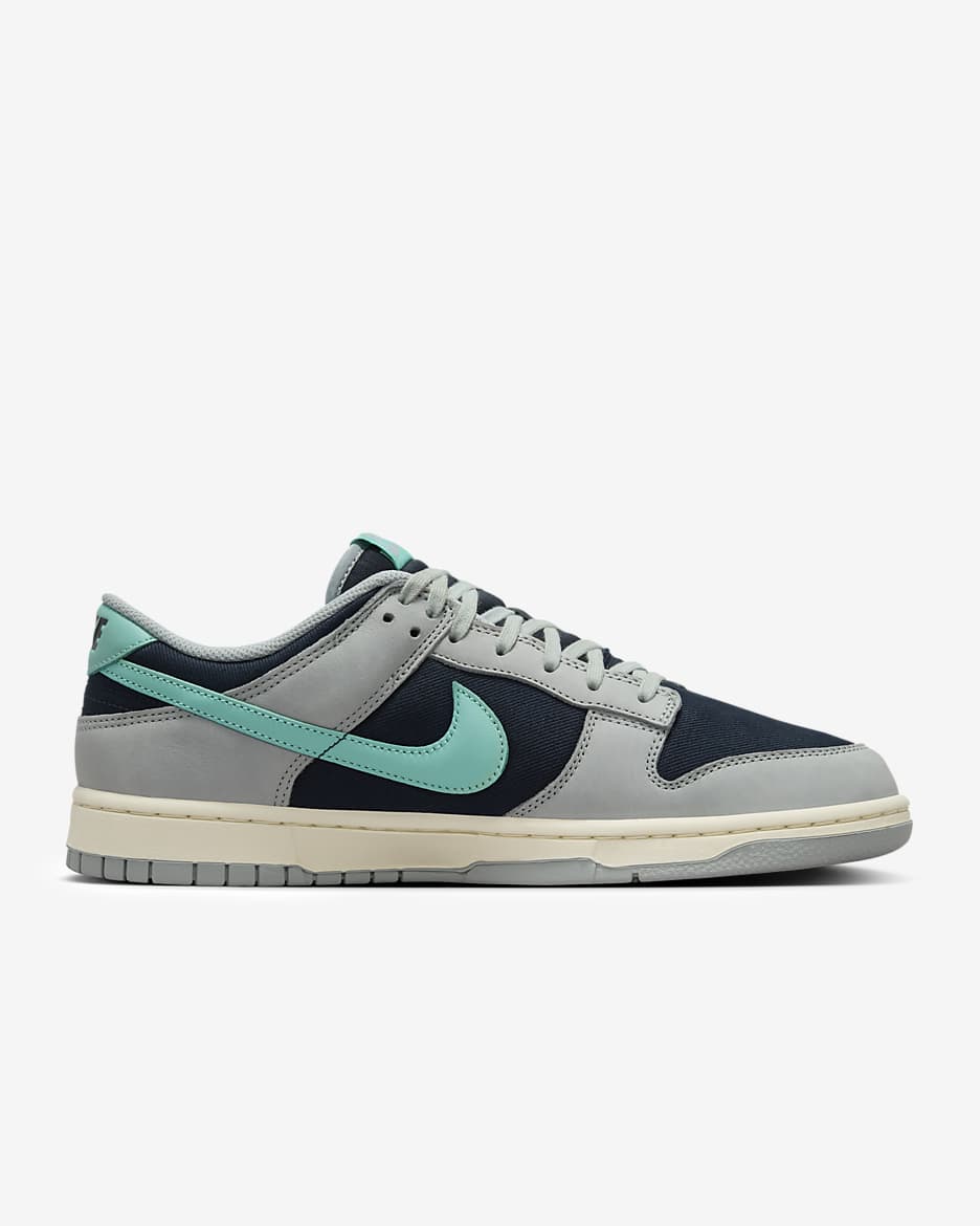 Nike Dunk Low Retro Premium Men's Shoes - Light Pumice/Dark Obsidian/Coconut Milk/Green Frost