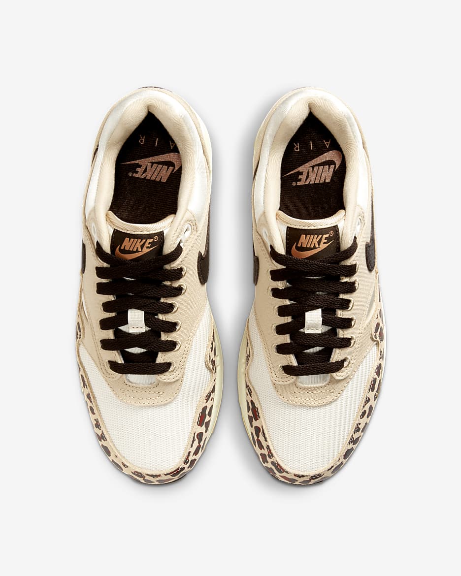 Nike Air Max 1 '87 Zapatillas - Mujer - Sesame/Coconut Milk/Amber Brown/Cacao Wow