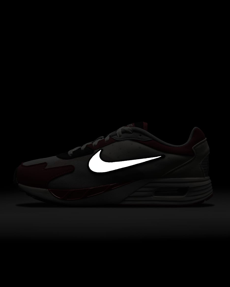 Ohio State Nike Air Max Solo Men's Shoes - Black/Phantom/University Red/Metallic Silver