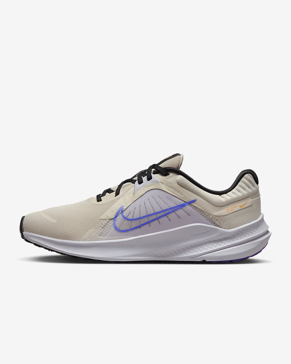 Nike Quest 5 Women's Road Running Shoes - Light Orewood Brown/White/Barely Grape/Psychic Purple