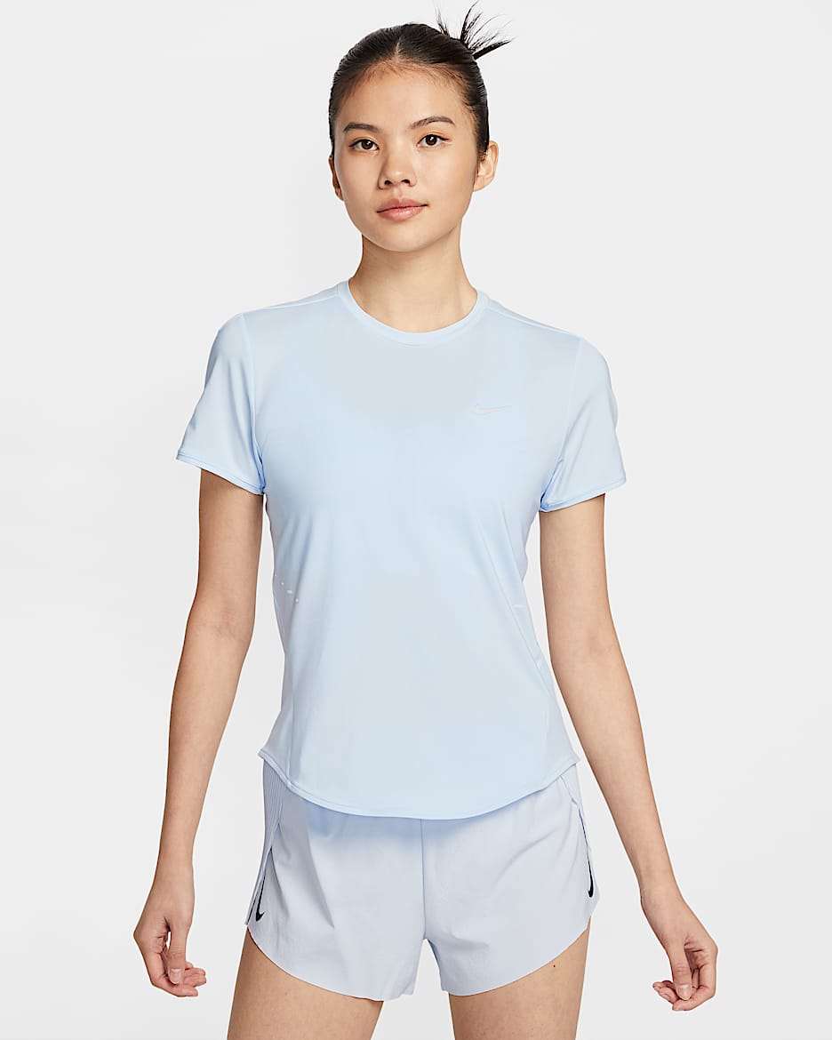 Nike Swift Women's Dri-FIT Short-Sleeve Running Top - Blue Tint