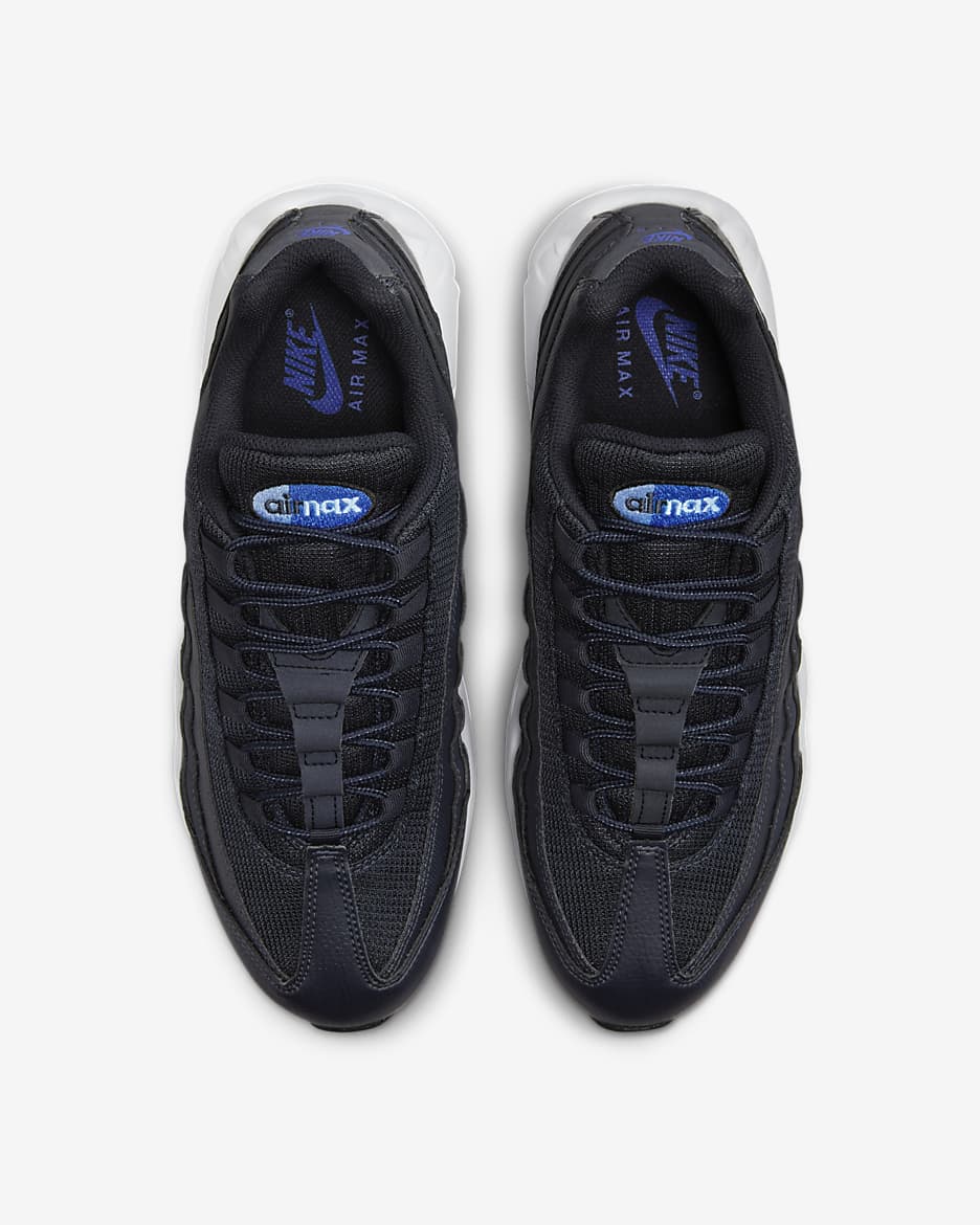 Nike Air Max 95 Herrenschuh - Dark Obsidian/University Blue/Weiß/Racer Blue