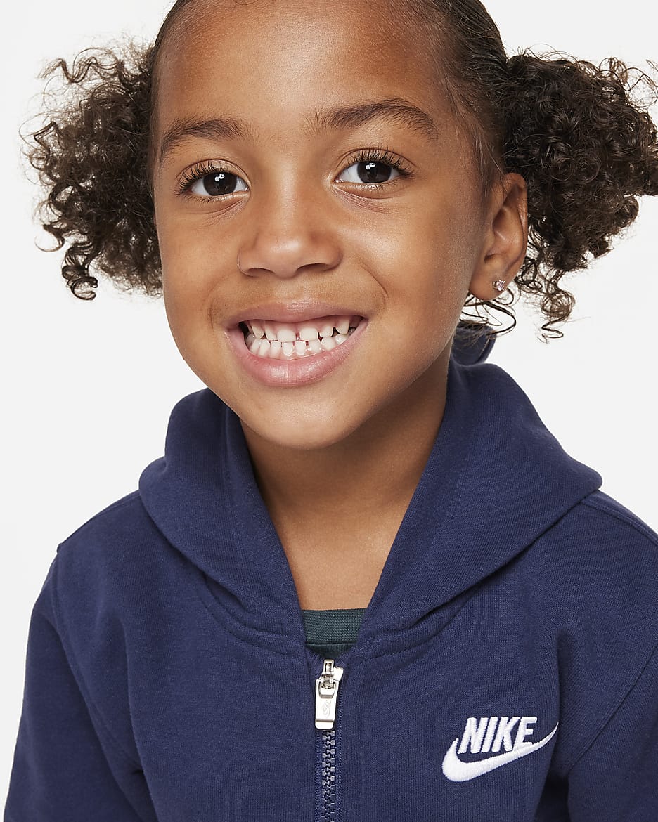 Nike Sportswear Club Fleece Toddler Pullover Hoodie - Midnight Navy