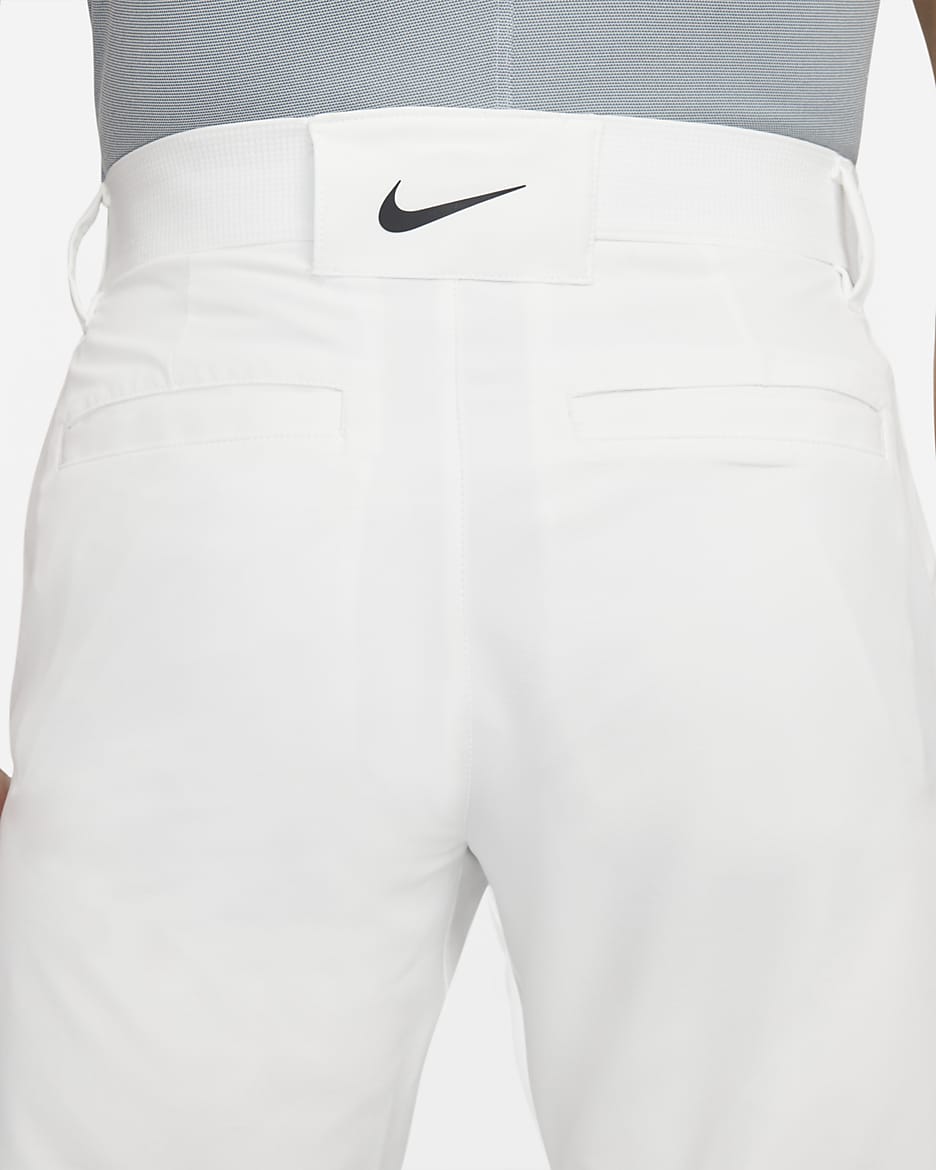 Nike Dri-FIT Vapor Men's Slim-Fit Golf Trousers - Summit White/Black