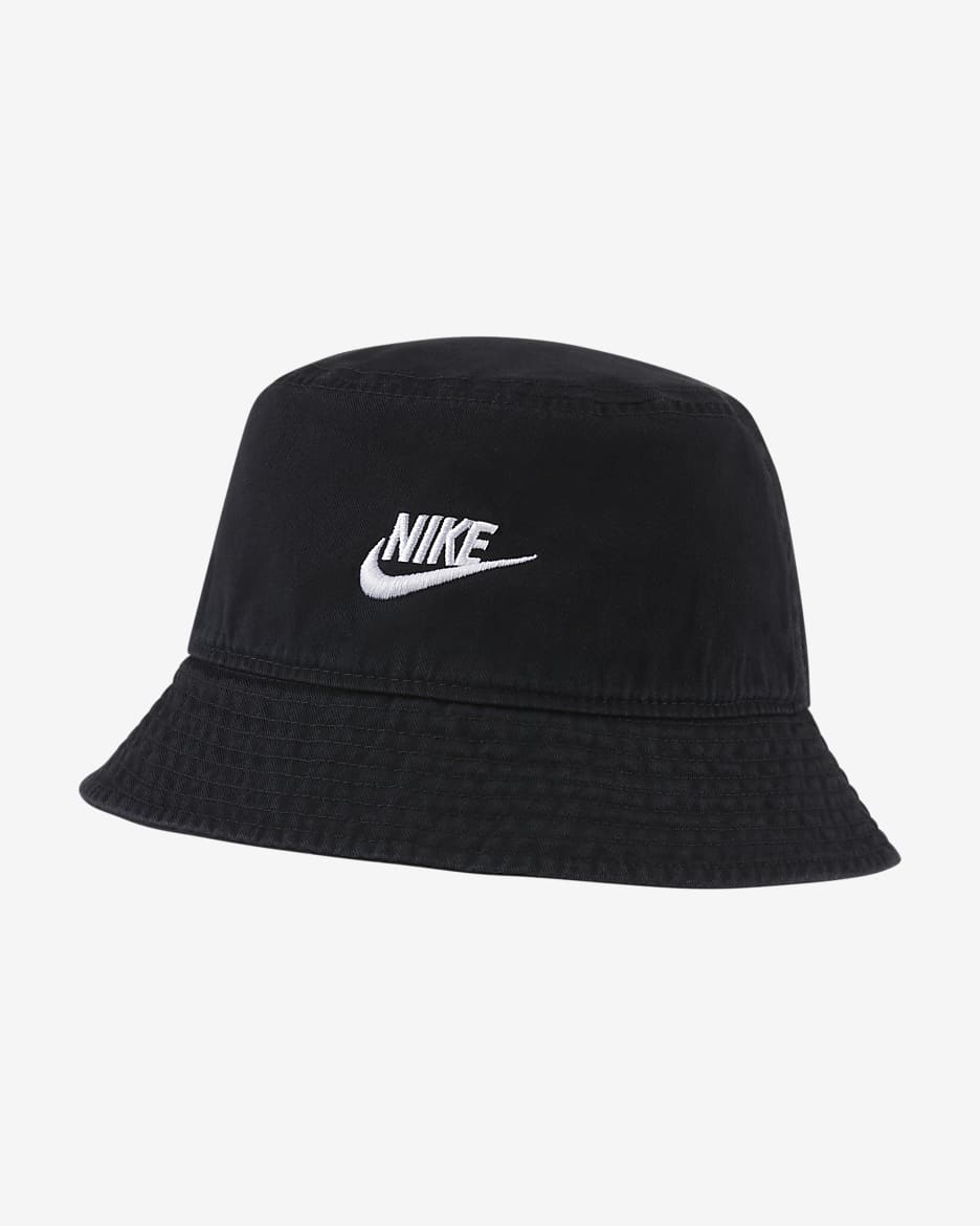 Nike Sportswear Bucket Hat - Black/White