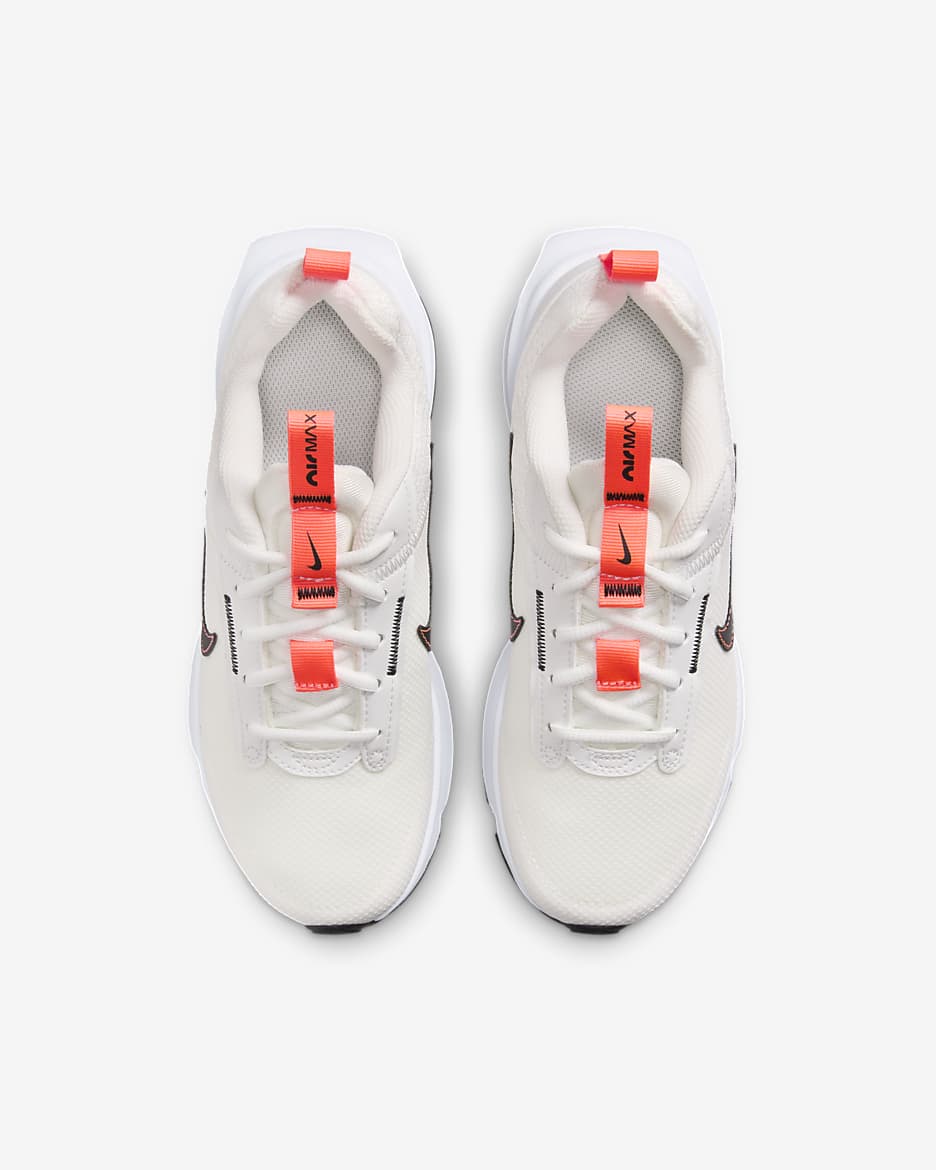 Nike Air Max INTRLK Lite Older Kids' Shoes - Summit White/Hyper Orange/White/Black