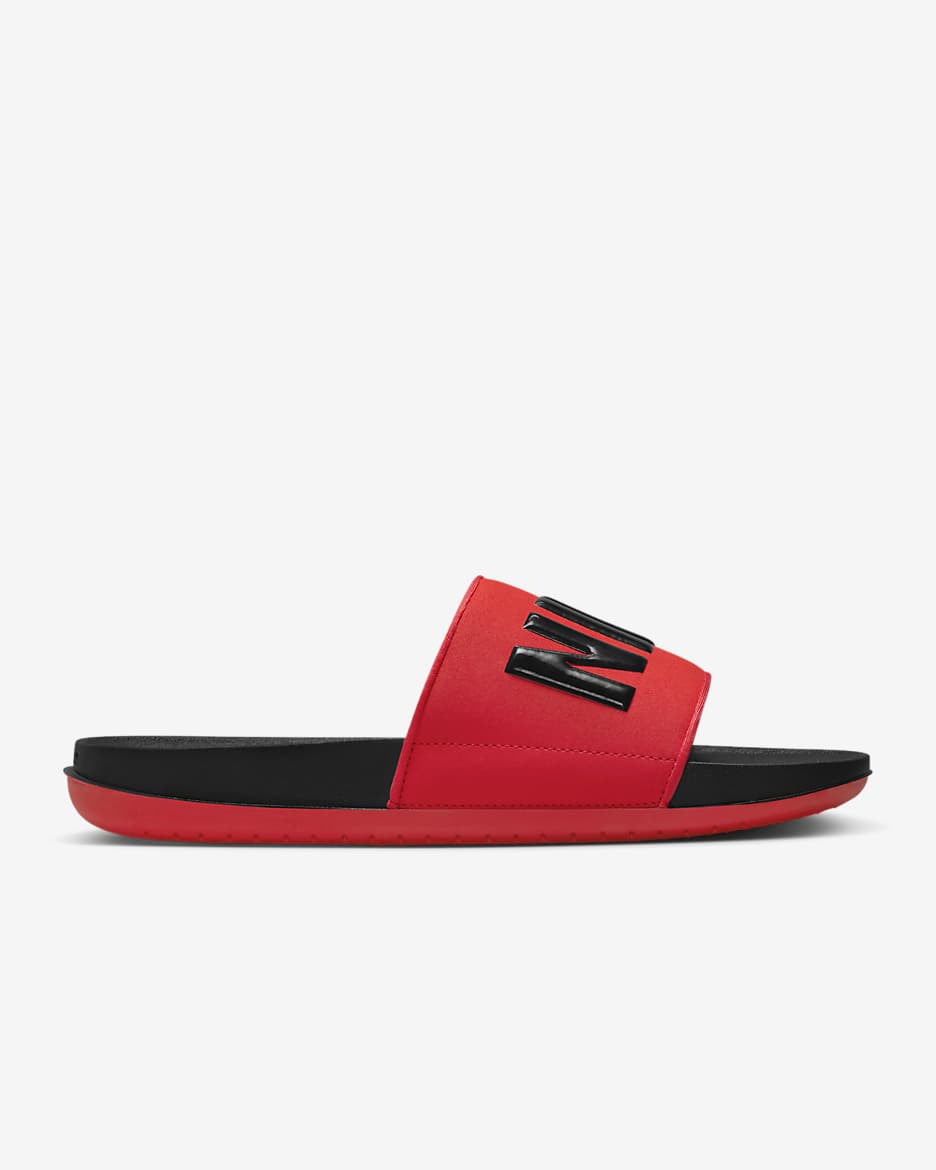 Nike Offcourt Men's Slides - Black/University Red/Black