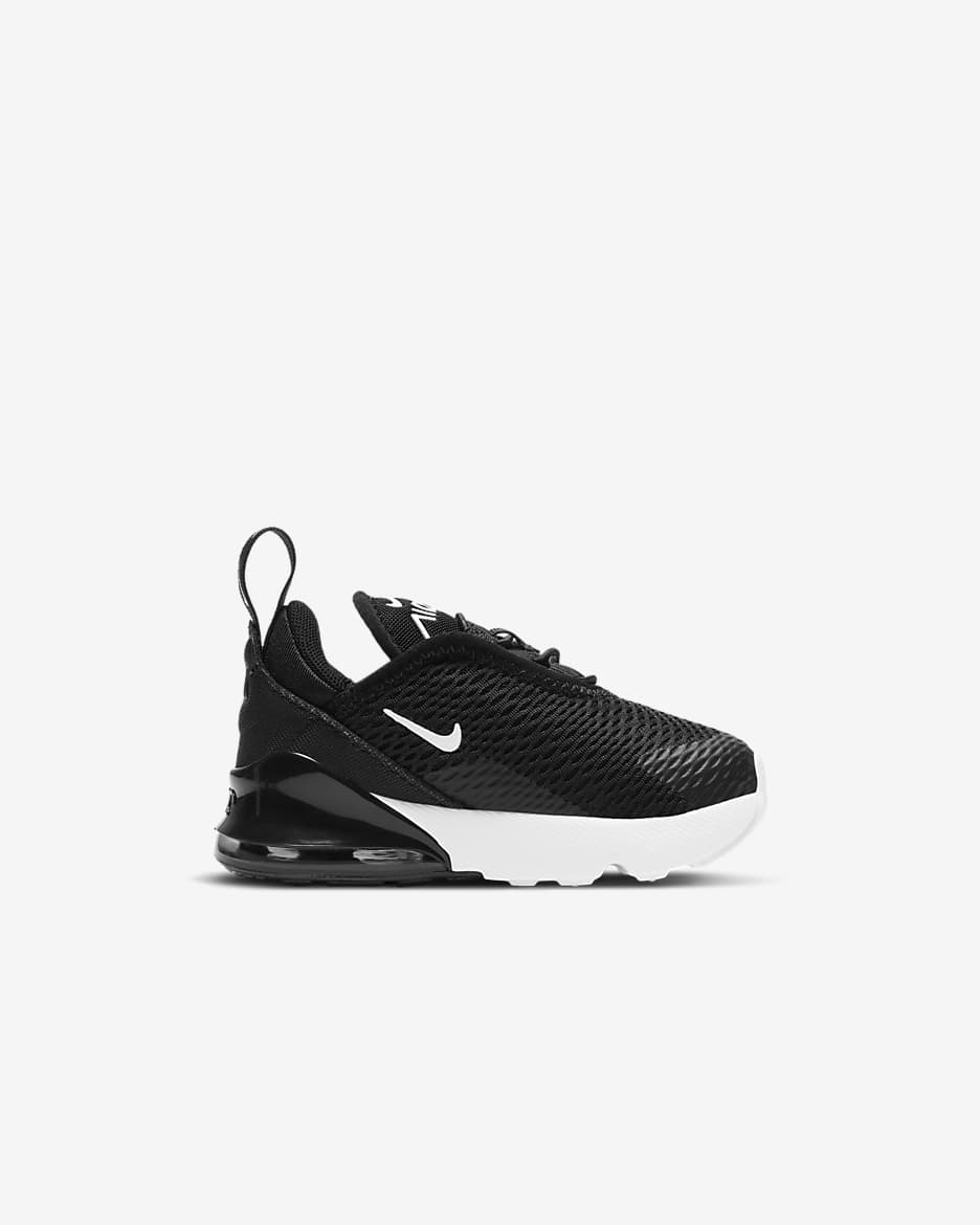 Nike Air Max 270 嬰幼兒鞋款 - 黑色/Anthracite/白色