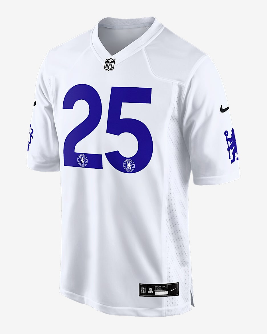 Jersey Game Nike Fútbol para hombre Chelsea 2025 - Blanco