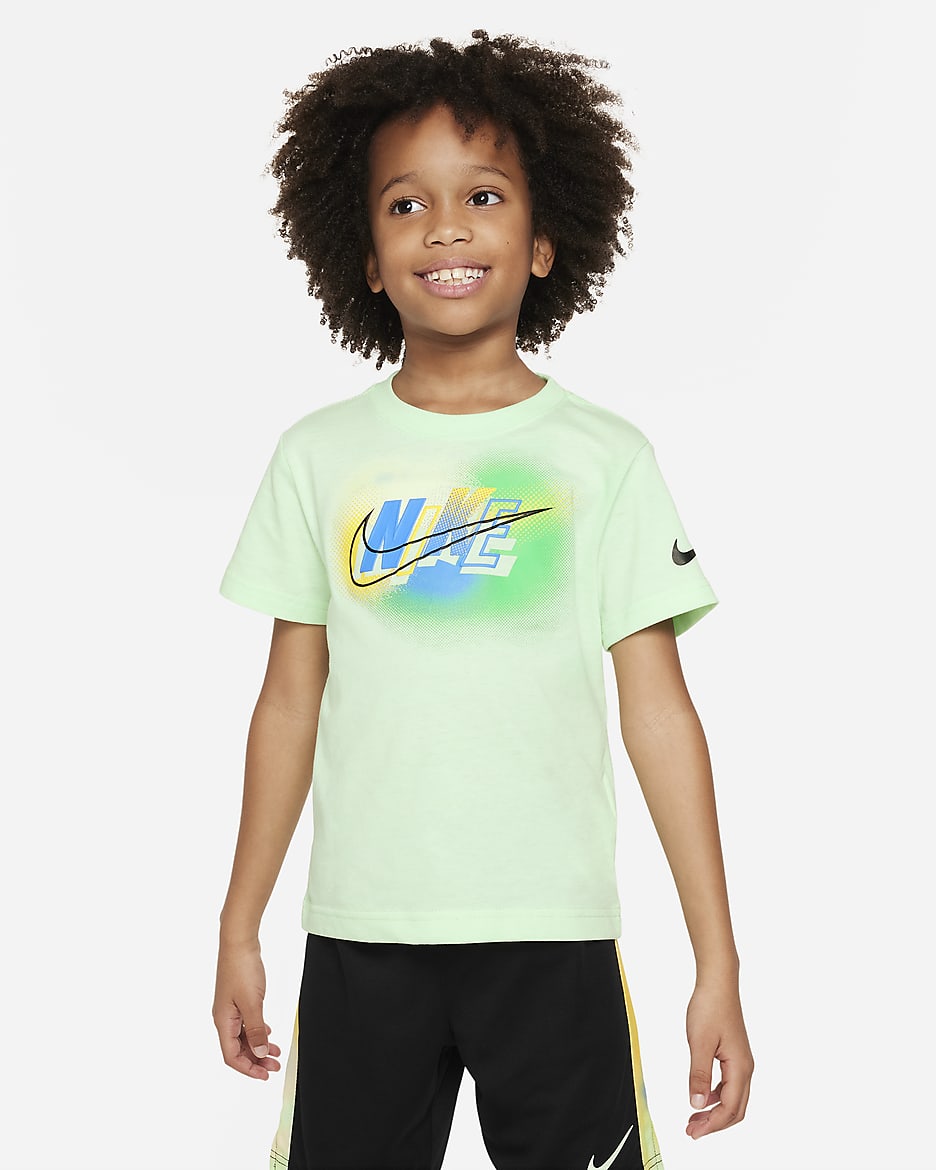 Nike Hazy Rays Younger Kids' Shorts Set - Black