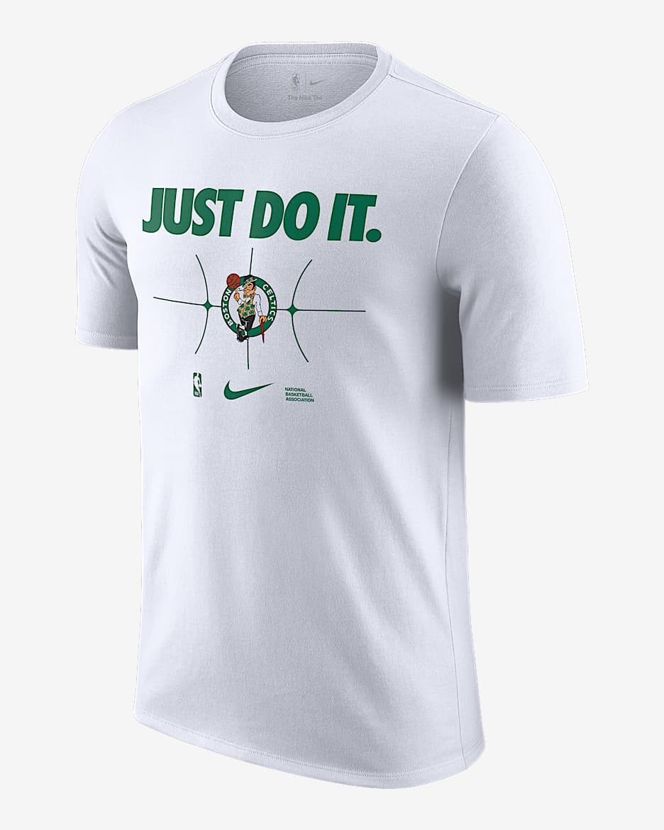 Playera Nike de la NBA para hombre Boston Celtics Essential - Blanco