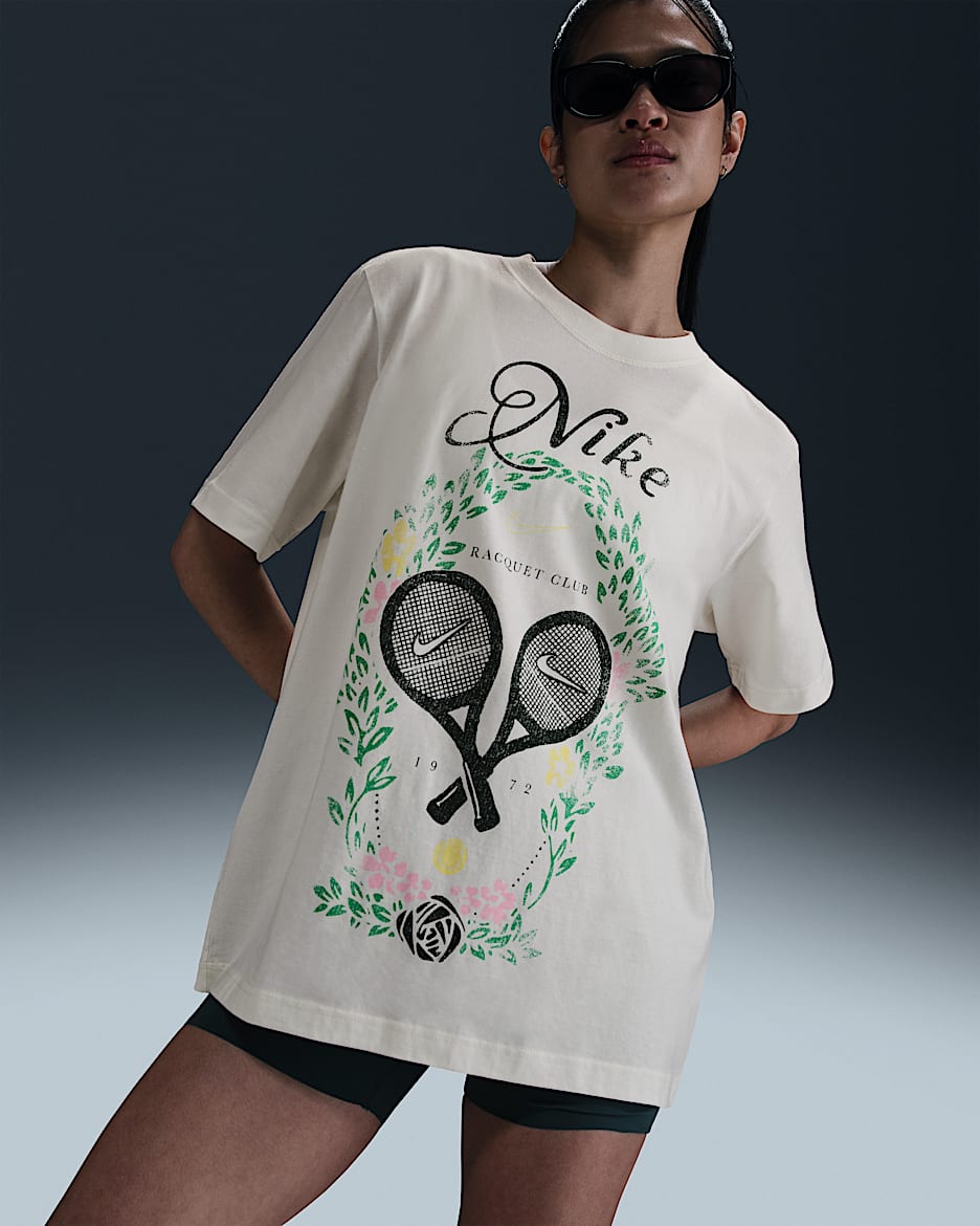 Nike Sportswear Women's Crew-Neck T-Shirt - Sail