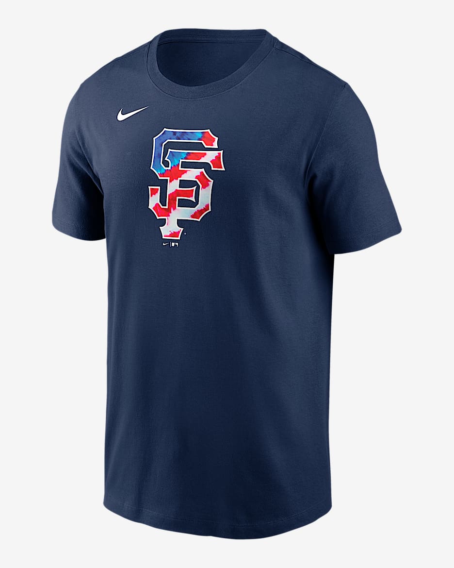 San Francisco Giants Americana Men's Nike MLB T-Shirt - Navy